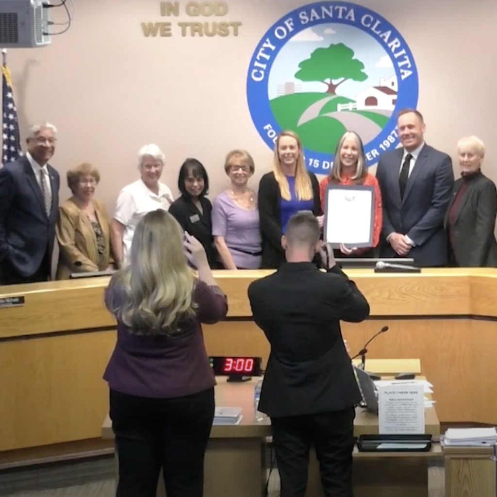 City of Santa Clarita Proclamation to Child & Family Center