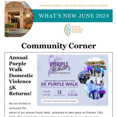 Child & Family Center Newsletter - June 2024