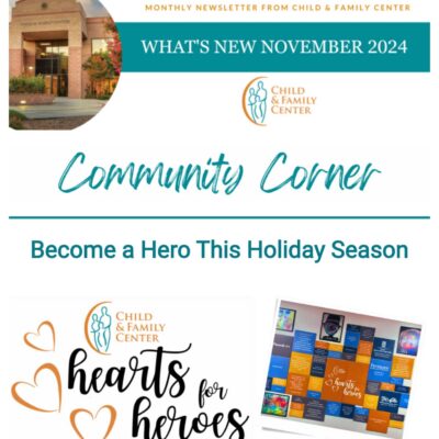 Child & Family Center Newsletter - November 2024