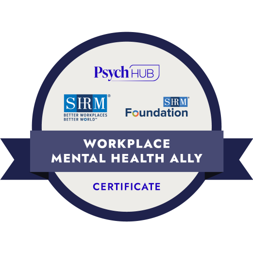 Child & Family Center Workplace Mental Health Ally